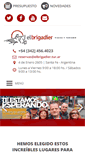 Mobile Screenshot of elbrigadier.tur.ar